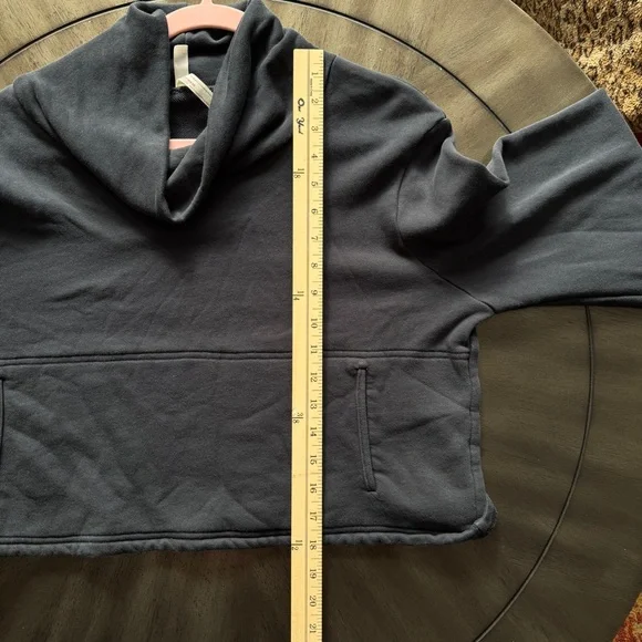 FP Movement Salvation Bell Sleeve Turtleneck, Navy - Picture 9 of 9